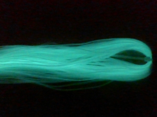 ET Glow in the Dark Fibers Bright Yellow